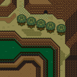 Zelda 3 ALTTP Super Nes : Carte du monde de lumière de Zelda III A Link To The Past sur Snes Mini et Game Boy Advance