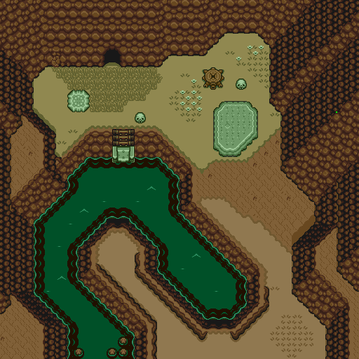 Zelda 3 ALTTP Super Nes : Carte du monde de lumière de Zelda III A Link To The Past sur Snes Mini et Game Boy Advance