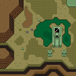 Zelda 3 ALTTP Super Nes : Carte du monde de lumière de Zelda III A Link To The Past sur Snes Mini et Game Boy Advance