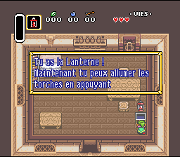 खेल की पहली वस्तु: लालटेन Soluce de Zelda 3 a Link to the Past sur Super Nes : प्रस्तावना (gba, Snes, super nintendo)
