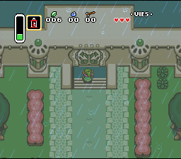 महल का प्रवेश द्वार Soluce de Zelda 3 a Link to the Past sur Super Nes : प्रस्तावना (gba, Snes, super nintendo)