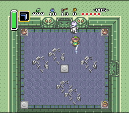 Soluce de Zelda 3 a Link to the Past sur Super Nes : Palais de l'Est  (1er médaillon) (gba, Snes, super nintendo)