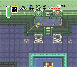 Soluce de Zelda 3 a Link to the Past sur Super Nes : Palais de l'Est  (1er médaillon) (gba, Snes, super nintendo)