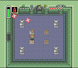 Soluce de Zelda 3 a Link to the Past sur Super Nes : Palais de l'Est  (1er médaillon) (gba, Snes, super nintendo)