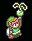 লিঙ্ক গর্বের সাথে মেডেলিয়নটি ধরে আছে। Soluce de Zelda 3 a Link to the Past sur Super Nes : ইস্টার্ন প্যালেস (১ম মেডেলিয়ন) (gba, Snes, super nintendo)