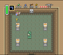 चाबियाँ पाने के लिए मेहनत करनी पड़ती है Soluce de Zelda 3 a Link to the Past sur Super Nes : रेगिस्तान का महल (दूसरा पदक) (gba, Snes, super nintendo)