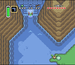 Les fées se cachent mais Link est intelligent Soluce de Zelda 3 a Link to the Past sur Super Nes : Vers la tour de la montagne (gba, Snes, super nintendo)