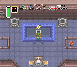 मीनार का नक्शा, एक दुर्लभ जटिलता का। Soluce de Zelda 3 a Link to the Past sur Super Nes : हेरा की मीनार (तीसरा पदक) (gba, Snes, super nintendo)