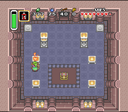 क्या संदूक देखने के लिए बहुत अंधेरा था? Soluce de Zelda 3 a Link to the Past sur Super Nes : हेरा की मीनार (तीसरा पदक) (gba, Snes, super nintendo)