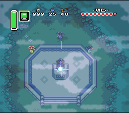 Excalibur ! Enfin ! Soluce de Zelda 3 a Link to the Past sur Super Nes : Après le palais du 3ème médaillon (gba, Snes, super nintendo)