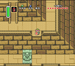 Soluce de Zelda 3 a Link to the Past sur Super Nes : Chegada ao Mundo das Trevas (gba, Snes, super nintendo)