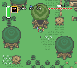 Soluce de Zelda 3 a Link to the Past sur Super Nes : Chegada ao Mundo das Trevas (gba, Snes, super nintendo)