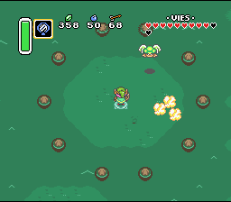 Un coeur bien caché Soluce de Zelda 3 a Link to the Past sur Super Nes : du palais des ténèbres au palais du second cristal (gba, Snes, super nintendo)