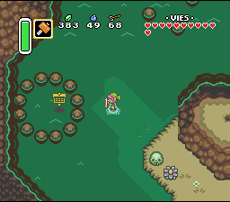 Je jette ce que je veux où je veux Soluce de Zelda 3 a Link to the Past sur Super Nes : du palais des ténèbres au palais du second cristal (gba, Snes, super nintendo)