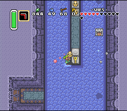 Una chiave! Soluce de Zelda 3 a Link to the Past sur Super Nes : Il palazzo della palude, 2° cristallo (gba, Snes, super nintendo)