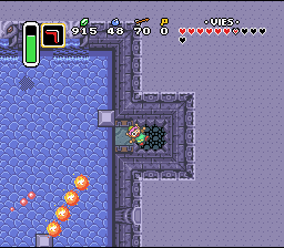 Non preoccupiamoci, va tutto bene Soluce de Zelda 3 a Link to the Past sur Super Nes : Il palazzo della palude, 2° cristallo (gba, Snes, super nintendo)