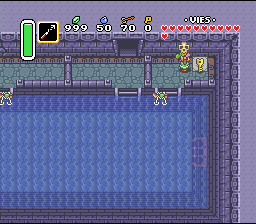 Ma ce ne sono ovunque... Soluce de Zelda 3 a Link to the Past sur Super Nes : Il palazzo della palude, 2° cristallo (gba, Snes, super nintendo)