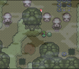 Soluce de Zelda 3 a Link to the Past sur Super Nes : A Floresta de Esqueletos, terceiro cristal (gba, Snes, super nintendo)