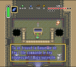 Soluce de Zelda 3 a Link to the Past sur Super Nes : A Floresta de Esqueletos, terceiro cristal (gba, Snes, super nintendo)