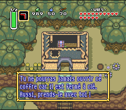 Un forziere che cammina ora, sempre più assurdo. Soluce de Zelda 3 a Link to the Past sur Super Nes : dal villaggio dei Banditi al palazzo del 5° cristallo (gba, Snes, super nintendo)