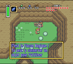 Grazie signor originale, non prenderò più il suo cartello. Soluce de Zelda 3 a Link to the Past sur Super Nes : dal villaggio dei Banditi al palazzo del 5° cristallo (gba, Snes, super nintendo)