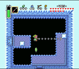 هذا يعادل كل ملاهي العالم. Soluce de Zelda 3 a Link to the Past sur Super Nes : قصر الجليد، البلورة الخامسة (gba, Snes, super nintendo)
