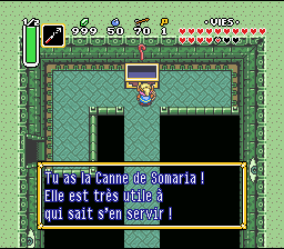 Soluce de Zelda 3 a Link to the Past sur Super Nes : Pântano da Miséria, 6º cristal (gba, Snes, super nintendo)