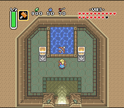 La freccia d'argento ucciderà Ganon. Soluce de Zelda 3 a Link to the Past sur Super Nes : Dal pantano al palazzo del 7° cristallo (gba, Snes, super nintendo)