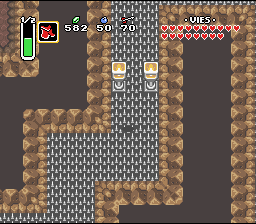 La mantella magica o come evitare di perdere 17 cuori. Soluce de Zelda 3 a Link to the Past sur Super Nes : Dal pantano al palazzo del 7° cristallo (gba, Snes, super nintendo)