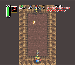 Soluce de Zelda 3 a Link to the Past sur Super Nes : Rocha da Tartaruga, 7º cristal (gba, Snes, super nintendo)