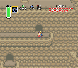 Soluce de Zelda 3 a Link to the Past sur Super Nes : Rocha da Tartaruga, 7º cristal (gba, Snes, super nintendo)
