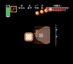 Soluce de Zelda 3 a Link to the Past sur Super Nes : Rocha da Tartaruga, 7º cristal (gba, Snes, super nintendo)