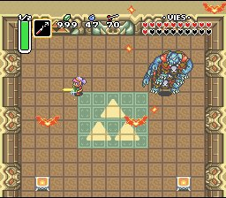 Soluce de Zelda 3 a Link to the Past sur Super Nes : Ганон, финальный босс (gba, Snes, super nintendo)